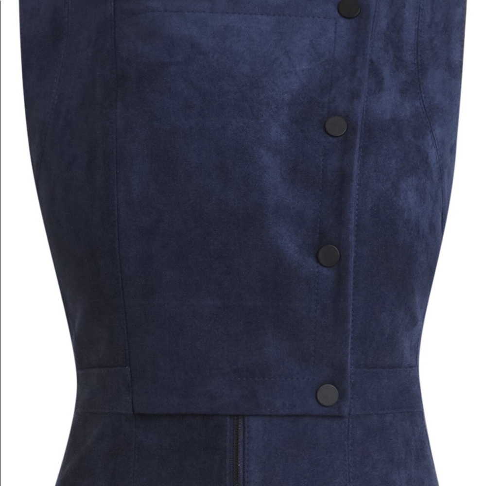 BCBG MAXAZRIA Carbon Isa Moto Vest